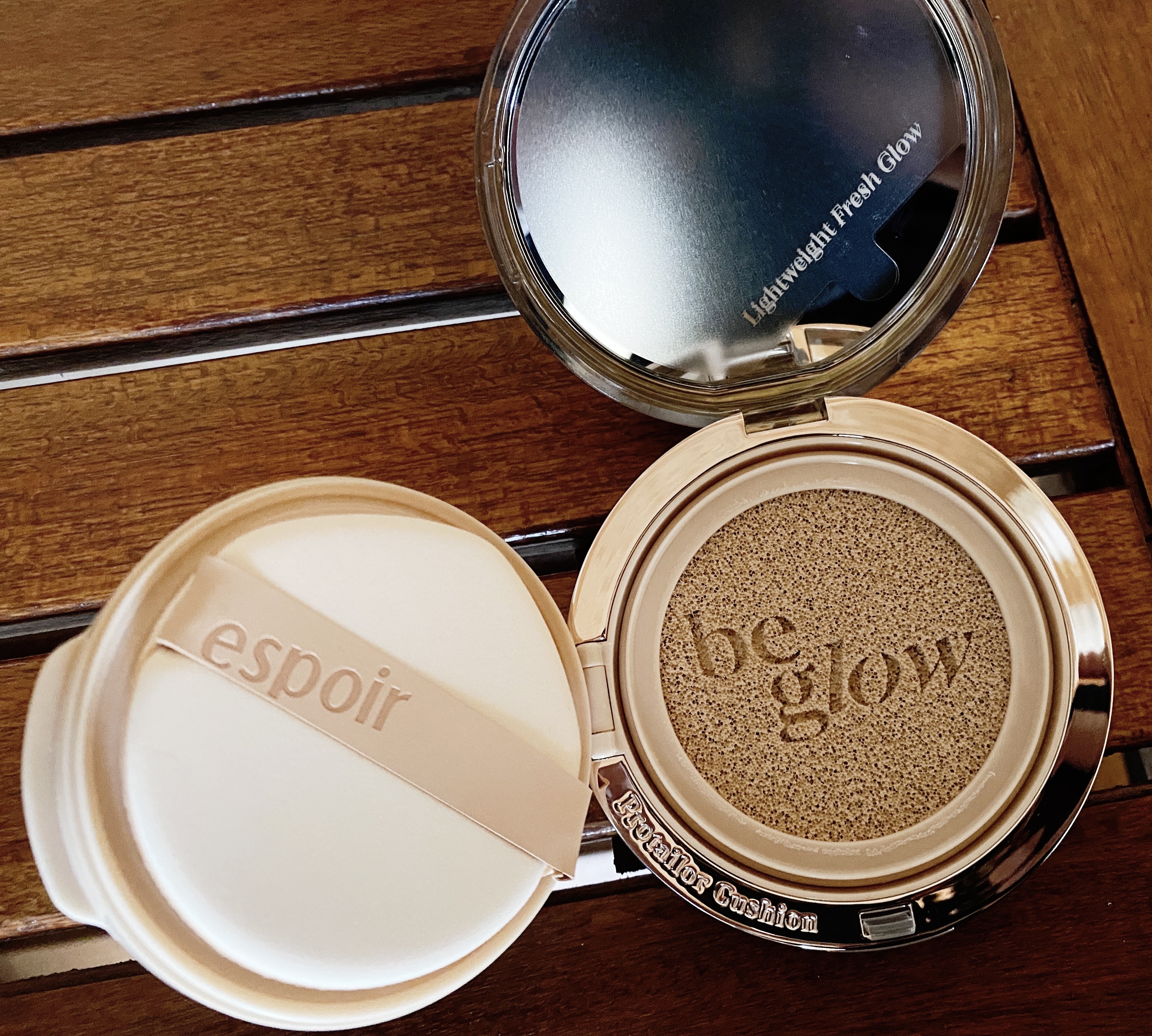 プロテーラービーグロウクッション ニュークラス/espoir/クッションファンデーションを使ったクチコミ（2枚目）