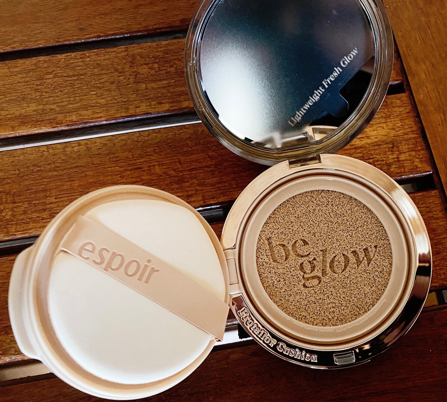 プロテーラービーグロウクッション ニュークラス/espoir/クッションファンデーションを使ったクチコミ(2枚目)