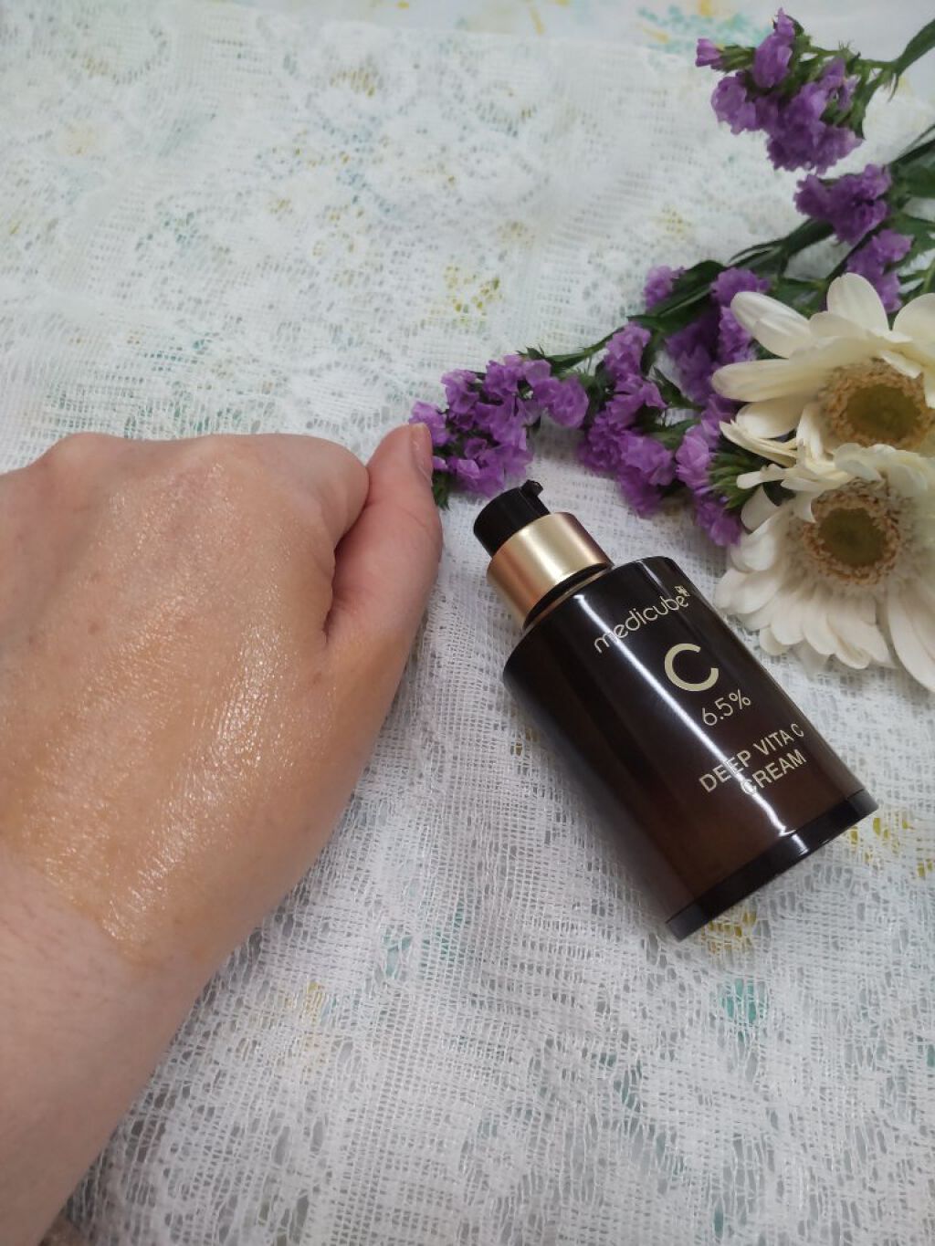 ディープビタCクリーム/MEDICUBE/フェイスクリームを使ったクチコミ（3枚目）