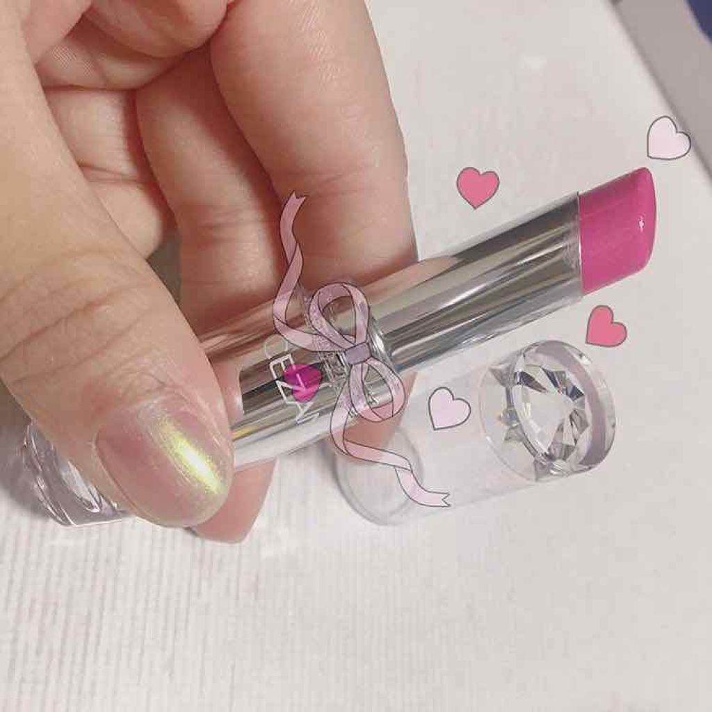 ラスティンググロスリップ/CEZANNE/口紅を使ったクチコミ（1枚目）