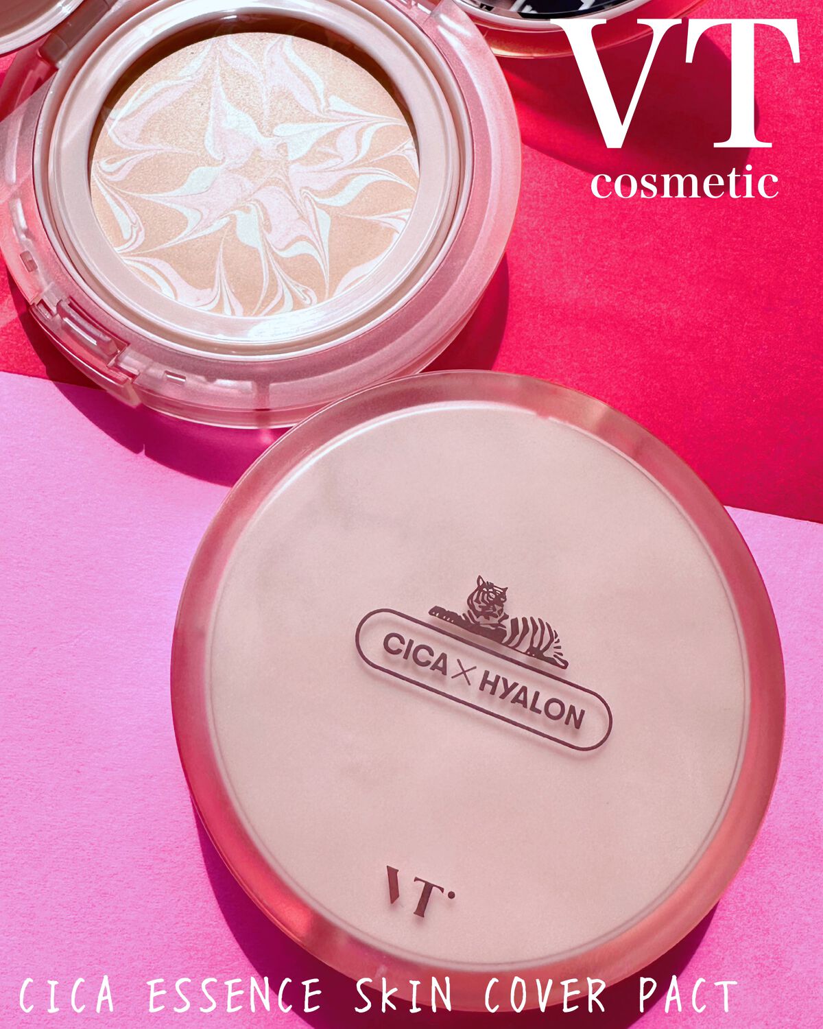 CICA エッセンススキンカバーパクト/VT/パウダーファンデーションを使ったクチコミ（1枚目）