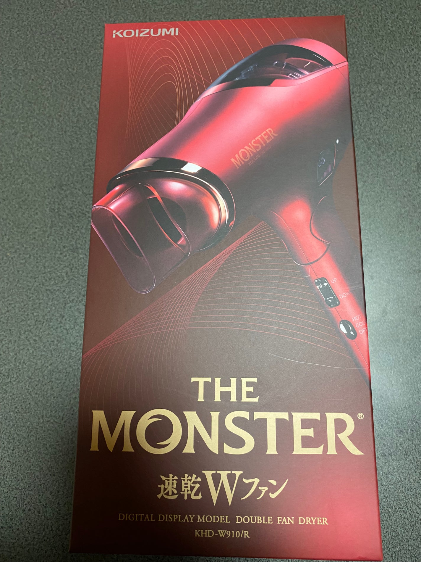 モンスター ダブルファンドライヤー KHD-W710/KOIZUMI/ドライヤーを使ったクチコミ(2枚目)