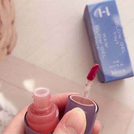 ロウグロウジェルティント/hince/リップティントを使ったクチコミ(5枚目)