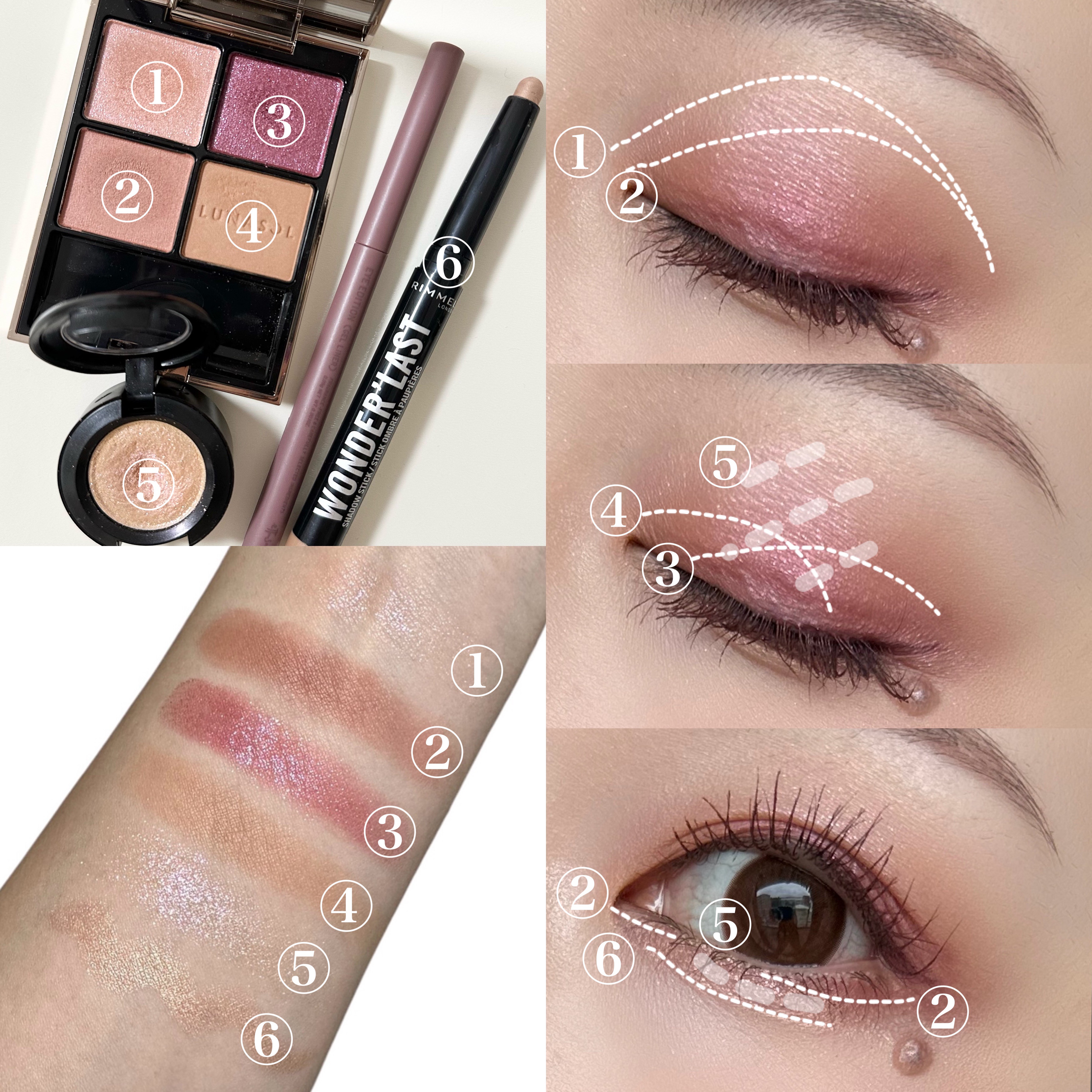 ワンダー ラスト アイシャドウ スティック/リンメル ロンドン/スティックアイシャドウを使ったクチコミ（3枚目）