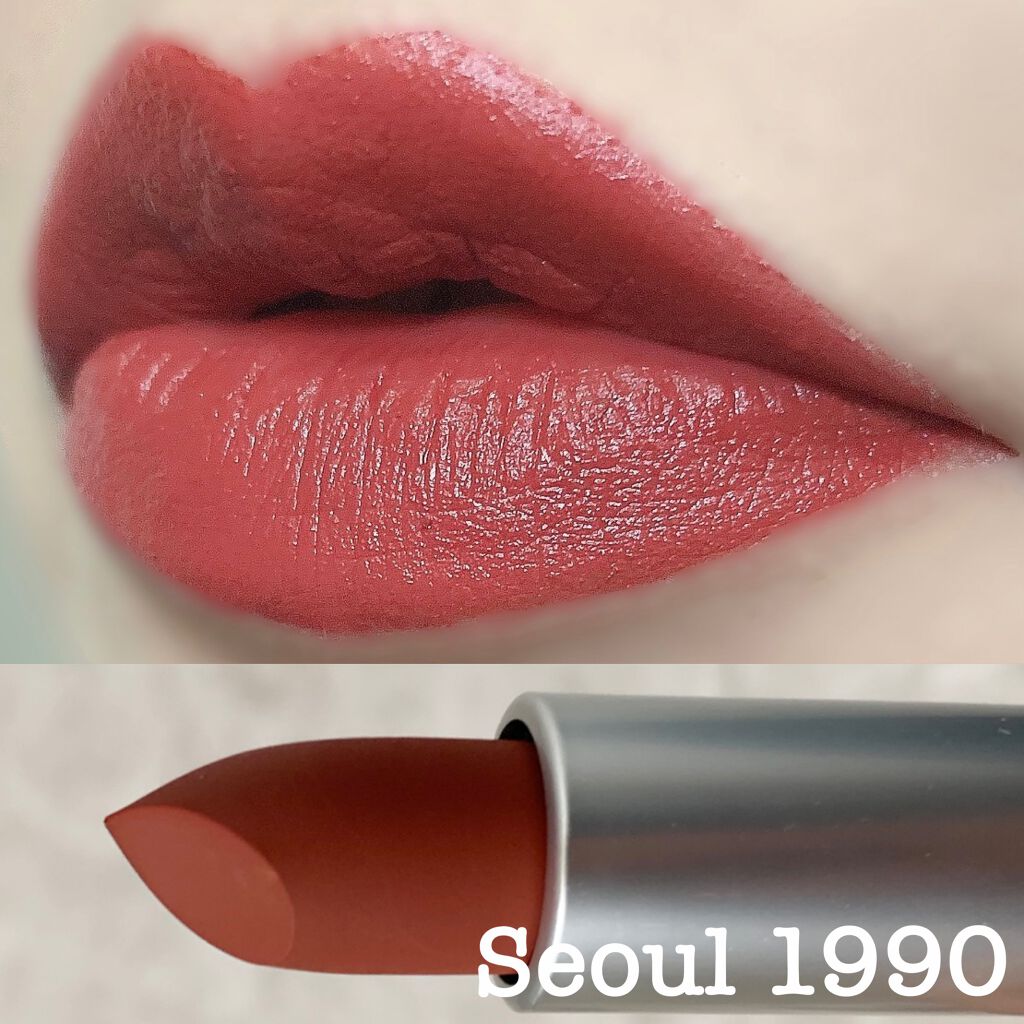 パウダーブラー リップスティック/INGA/口紅を使ったクチコミ（3枚目）