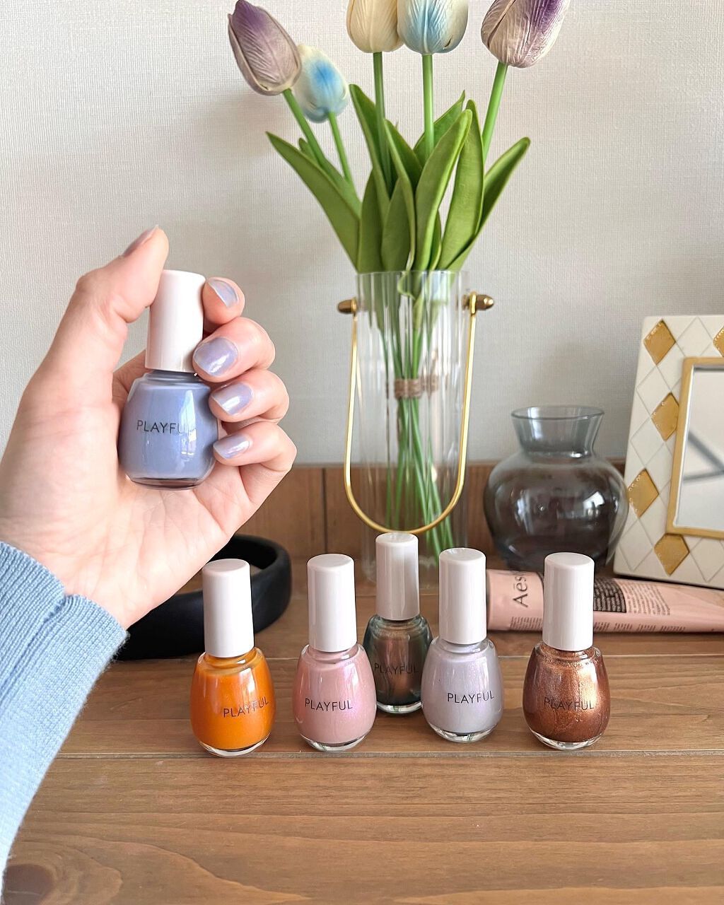 プレイフル アップデートネイル/PLAYFUL/オールインワンネイルを使ったクチコミ(1枚目)