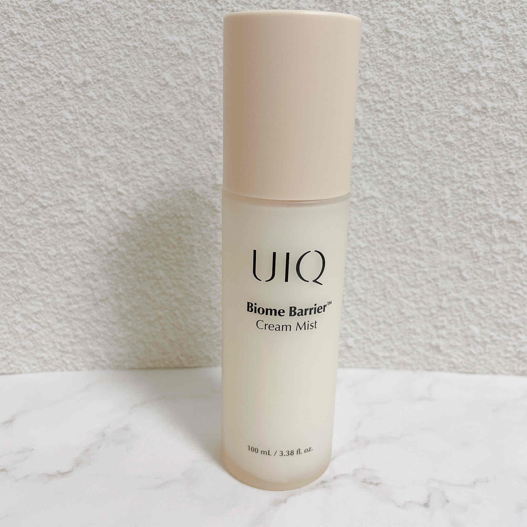 バイオームバリア クリームミスト/UIQ/ミスト状化粧水を使ったクチコミ（3枚目）