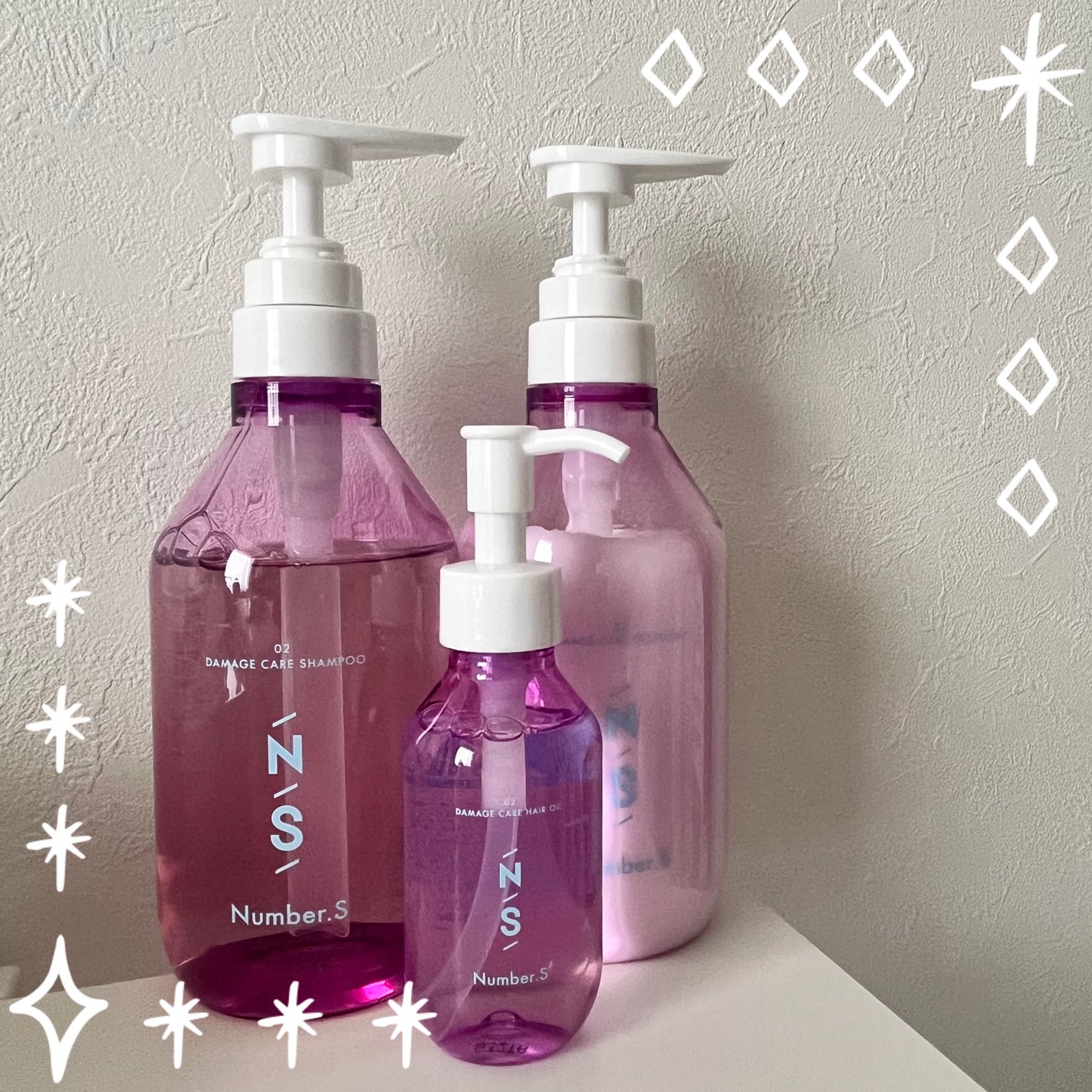 ダメージケア シャンプー/ヘアトリートメント/Number.S /市販シャンプーを使ったクチコミ(1枚目)