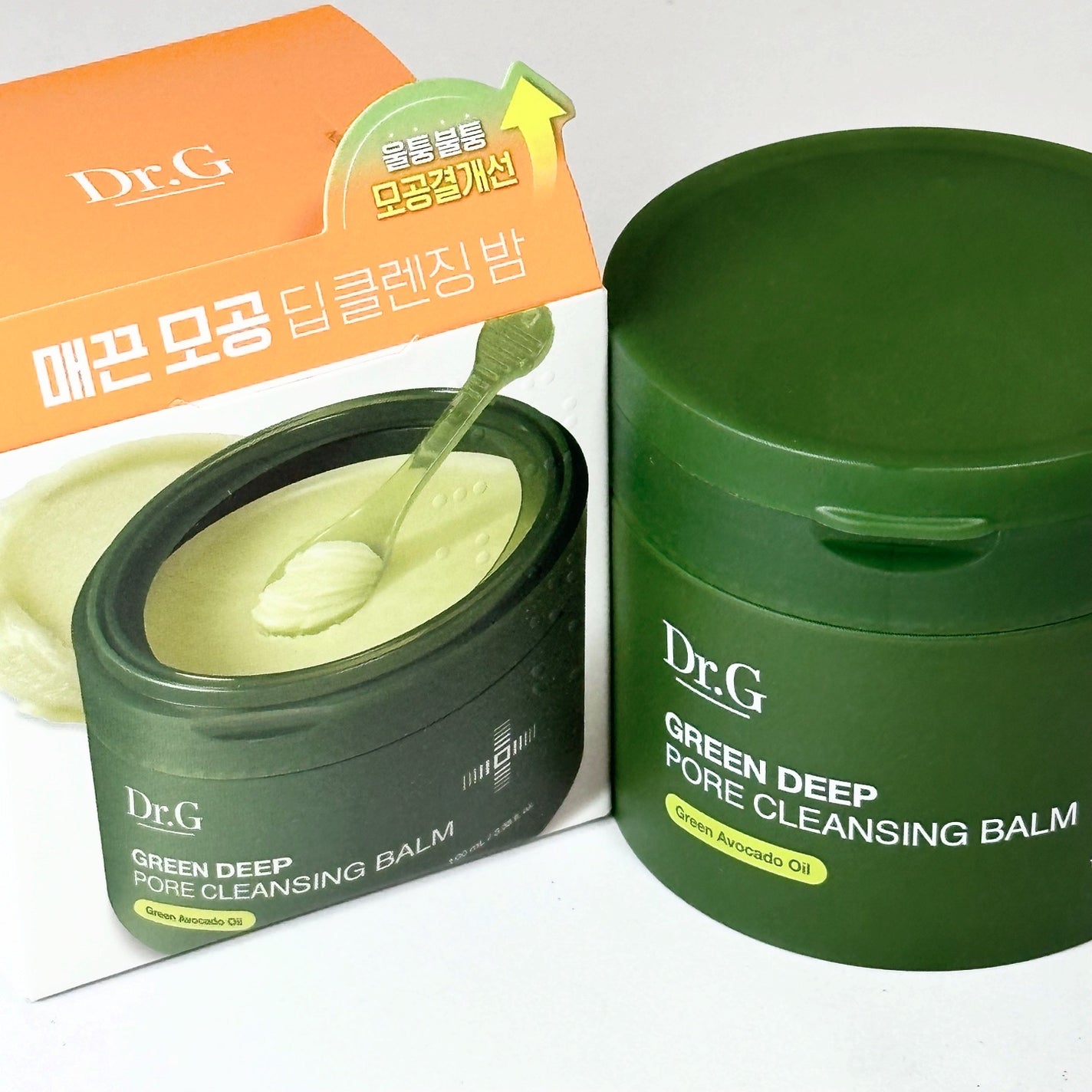 グリーンディープポアクレンジングバーム/Dr.G/クレンジングバームを使ったクチコミ(1枚目)