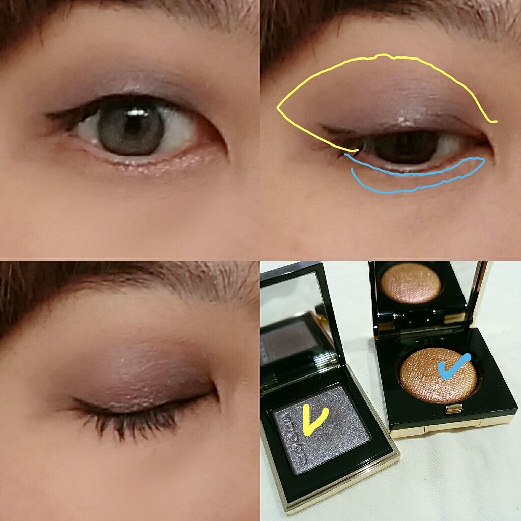 リュクスアイシャドウ 01 インカンデスント/BOBBI BROWN/単色アイシャドウを使ったクチコミ（3枚目）