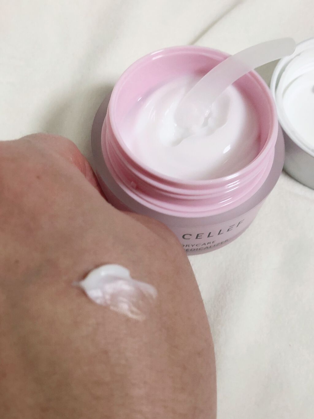 ドライケア メディカライザー/セルエフ/フェイスクリームを使ったクチコミ(3枚目)