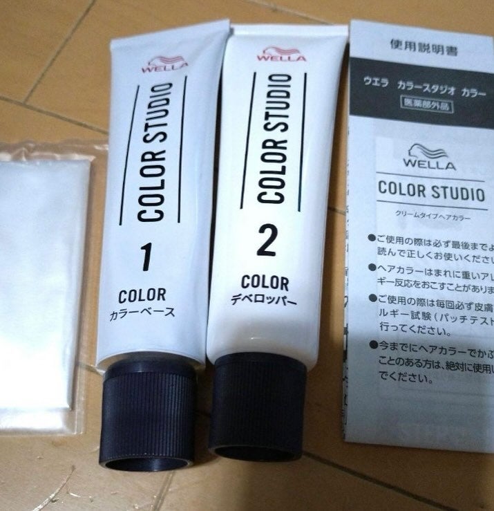 ウエラ カラースタジオ クリームタイプヘアカラー/ウエラ/ヘアカラーを使ったクチコミ(9枚目)