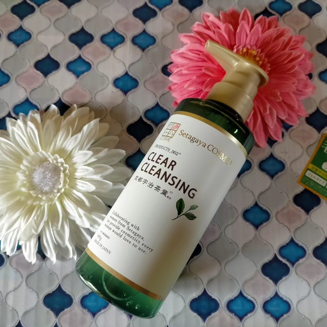 クリアクレンジング 京都宇治茶葉/世田谷コスメ/クレンジングジェルを使ったクチコミ(1枚目)