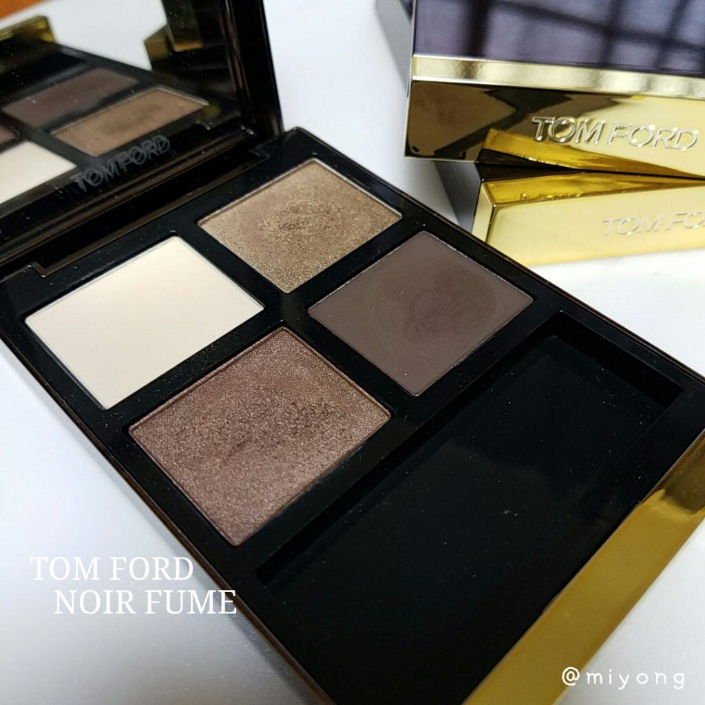 新色レビュー】アイ カラー クォード|TOM FORD BEAUTYの口コミ - 廃盤 ... 【春新作】トムフォード アイシャドウ Noir Fume