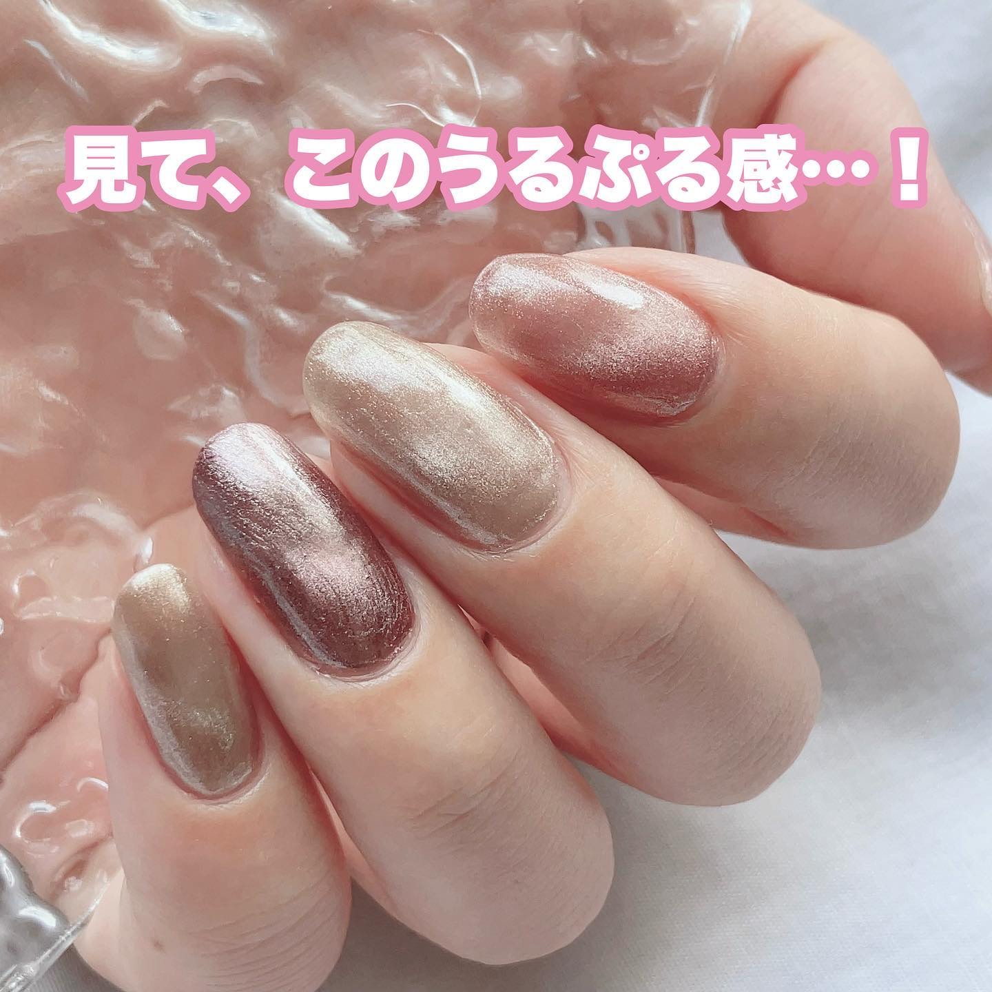 TONE DROP ネイルポリッシュ 031 WineO’clock/D-UP/マニキュアを使ったクチコミ（3枚目）