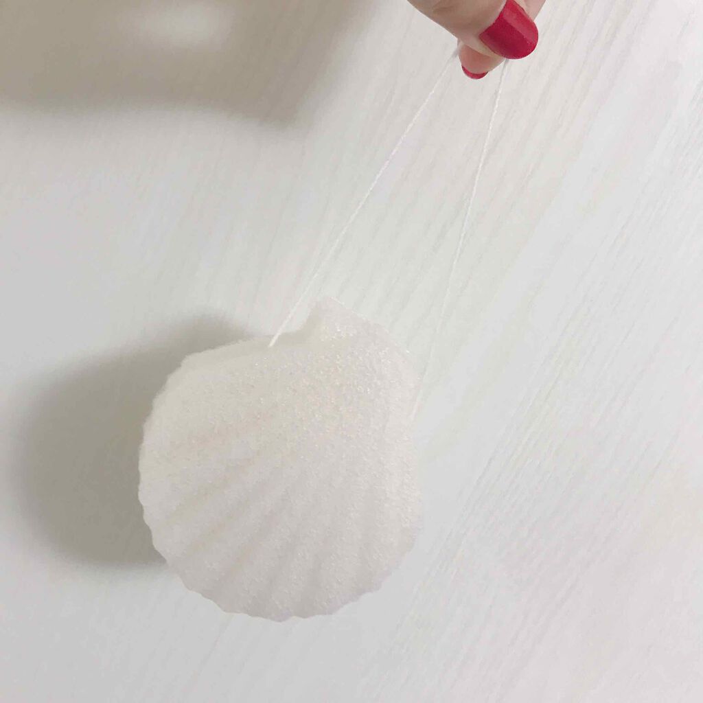 天然こんにゃくパフ/DAISO/その他スキンケアグッズを使ったクチコミ(2枚目)