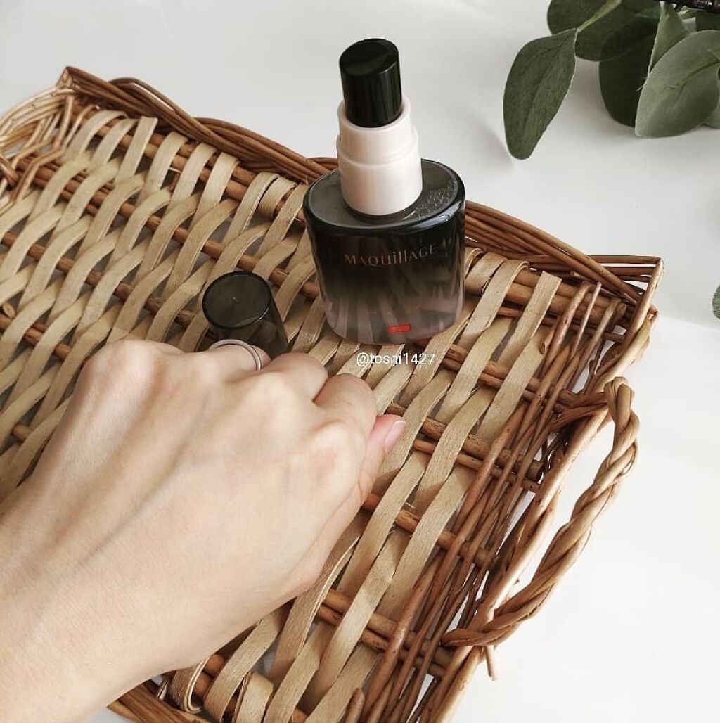 マキアージュ ドラマティックミスト EXのクチコミ「✔資生堂初！メイクキープ&コート成分新配合
皮脂対応だけでなく、汗や水にも対応
✔マスクにメイ.....」（3枚目）