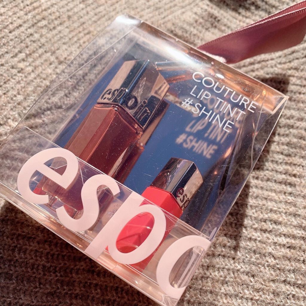 クチュールリップ ティントシャイン/espoir/リップティントを使ったクチコミ（2枚目）
