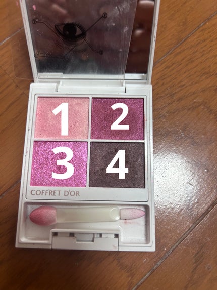 テ・ドルチェシャドウ/コフレドール/アイシャドウパレットを使ったクチコミ(4枚目)