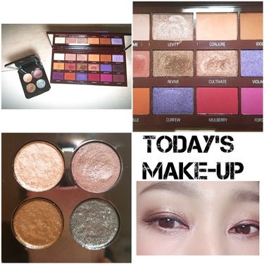 MAKEUP REVOLUTION Violet Chocolate Paletteのクチコミ「                        ★★★【#今日のアイメイク 】★★★

   .....」（1枚目）