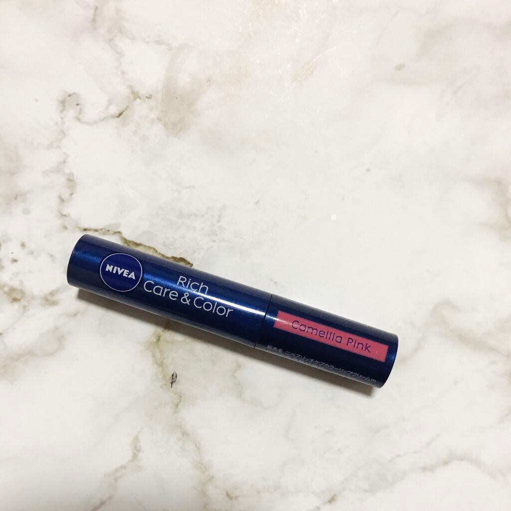 ニベア リッチケア&カラーリップ/ニベア/リップクリームを使ったクチコミ(1枚目)