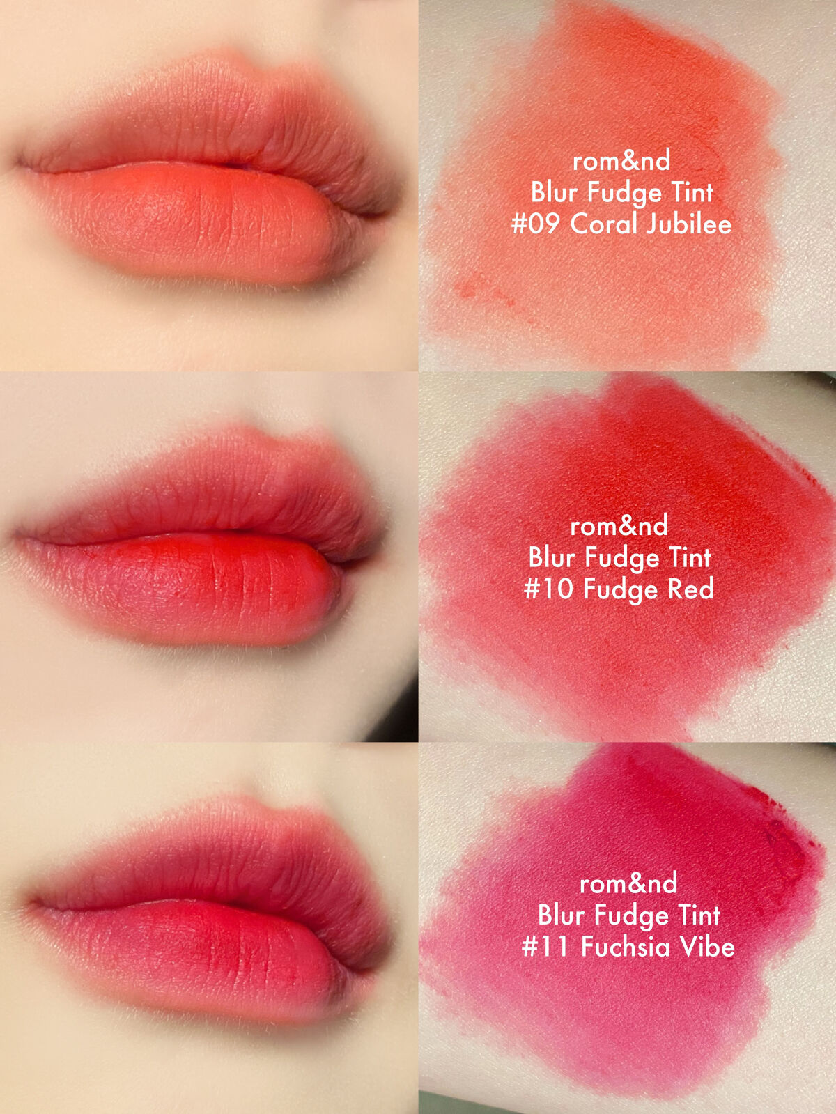 rom&nd ブラーファッジティント/rom&nd/リップティントを使ったクチコミ（2枚目）