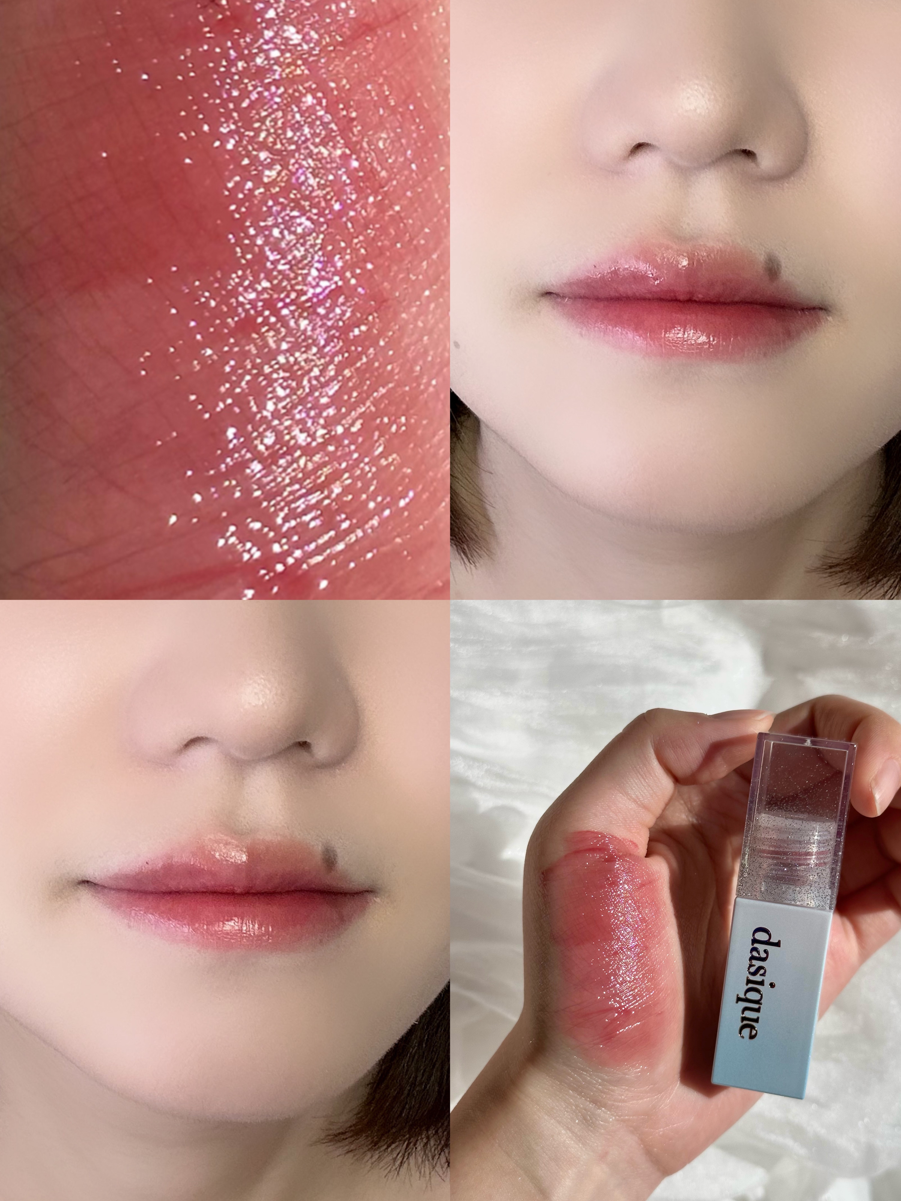 ジューシーデュイティント/dasique/リップティントを使ったクチコミ（2枚目）