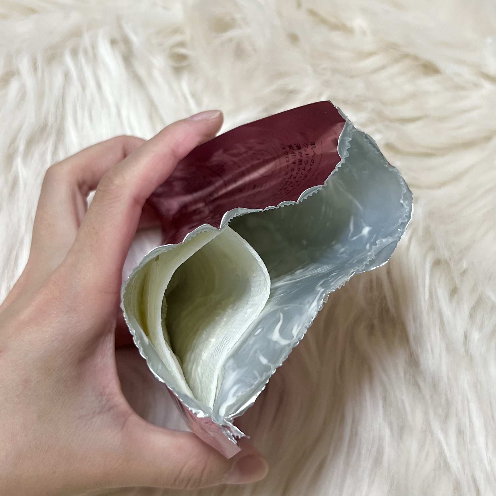 ドリームグロウマスク CC（保護・保湿）/FEMMUE/シートマスク・パックを使ったクチコミ（2枚目）