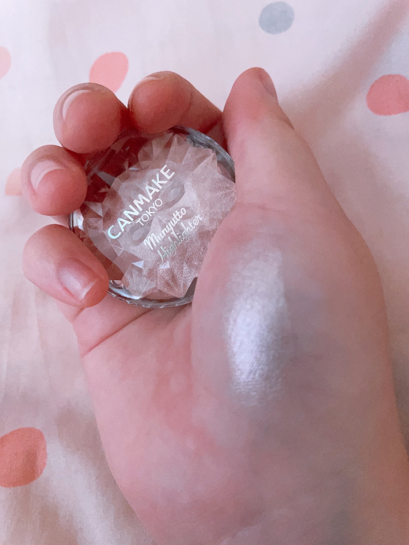 むにゅっとハイライター/キャンメイク/クリームハイライトを使ったクチコミ(3枚目)