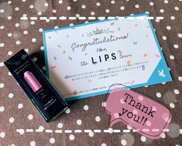 こんにちは☀️ぬんです。

⌇﻿LIPPS様の提供で頂きました!⌇﻿

----------------------------------------------------------

KATE 