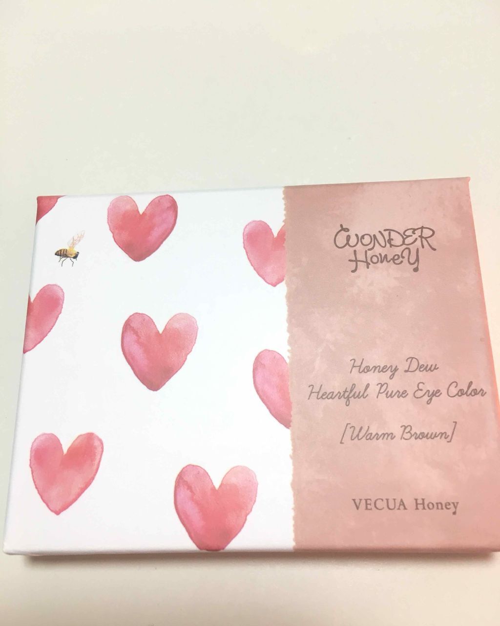 ワンダーハニー ハートフルなピュアアイシャドウ/VECUA Honey/アイシャドウパレットを使ったクチコミ(1枚目)