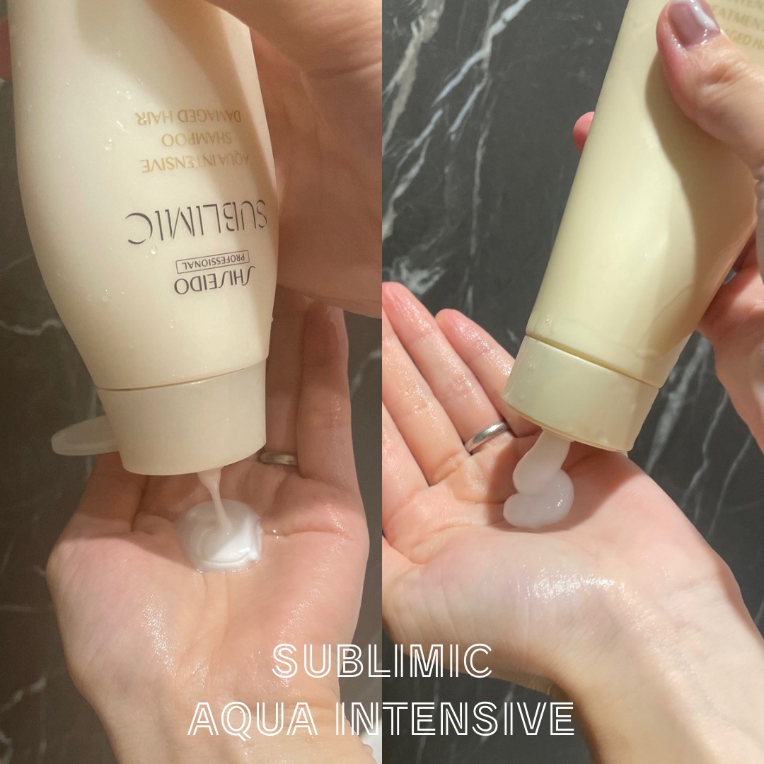 アクアインテンシブ トリートメント（D）/サブリミック/洗い流すヘアトリートメントを使ったクチコミ（2枚目）