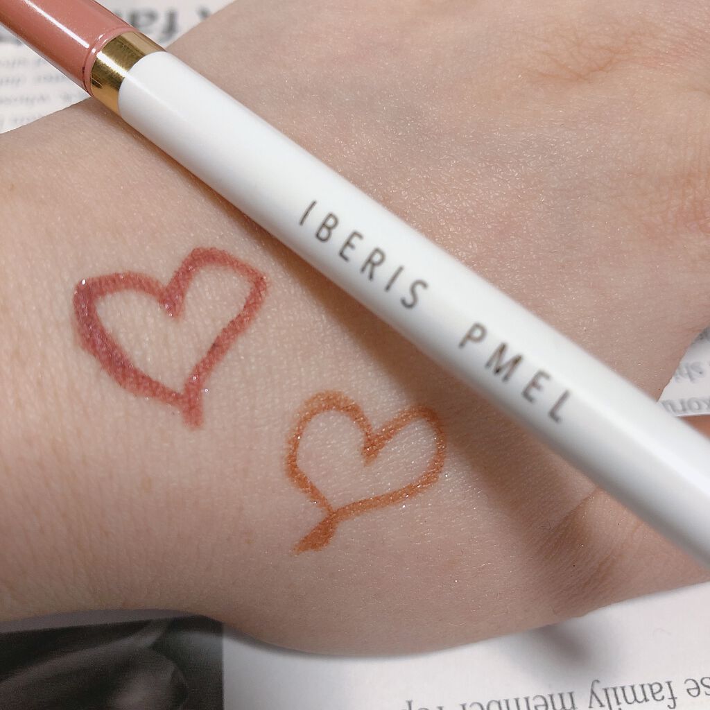 イベリスピメル クリームシャドウライナー 102 ピンクブラウン(限定)/pdc/ペンシルアイライナーを使ったクチコミ（2枚目）