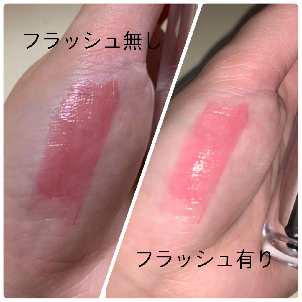 ラスティンググロスリップ/CEZANNE/口紅を使ったクチコミ（3枚目）