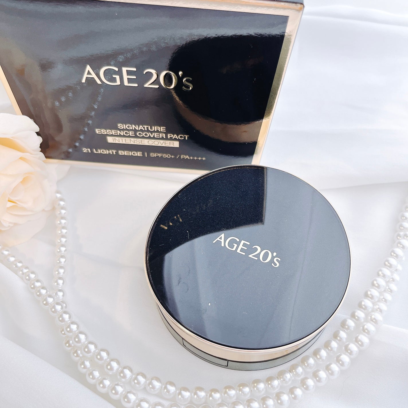 SIGNATURE ESSENCE COVER PACT /AGE20’s/クリーム・エマルジョンファンデーションを使ったクチコミ(9枚目)