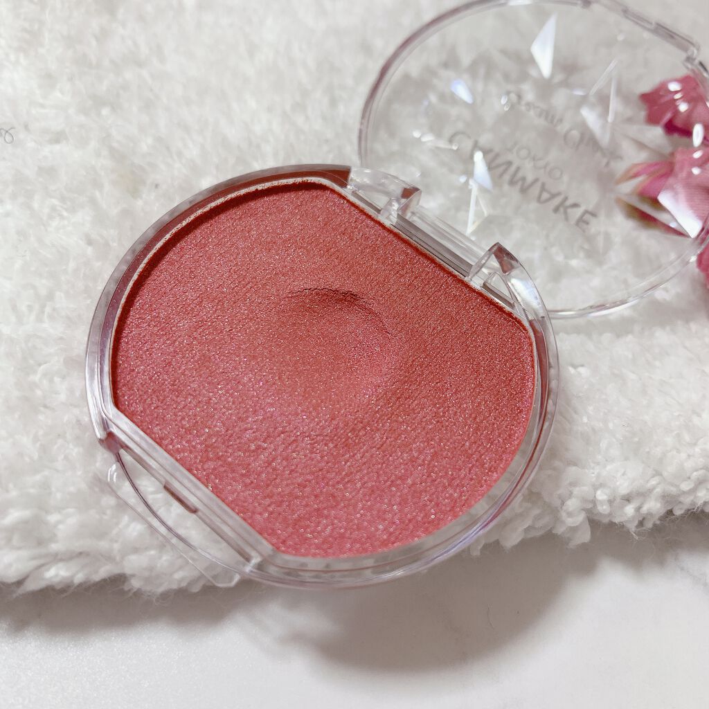 クリームチーク(パールタイプ)/キャンメイク/ジェル・クリームチークを使ったクチコミ(4枚目)