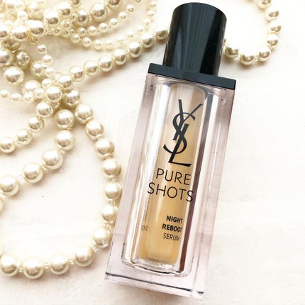ピュアショット ナイト リチャージセラム/YVES SAINT LAURENT BEAUTE/美容液を使ったクチコミ(1枚目)