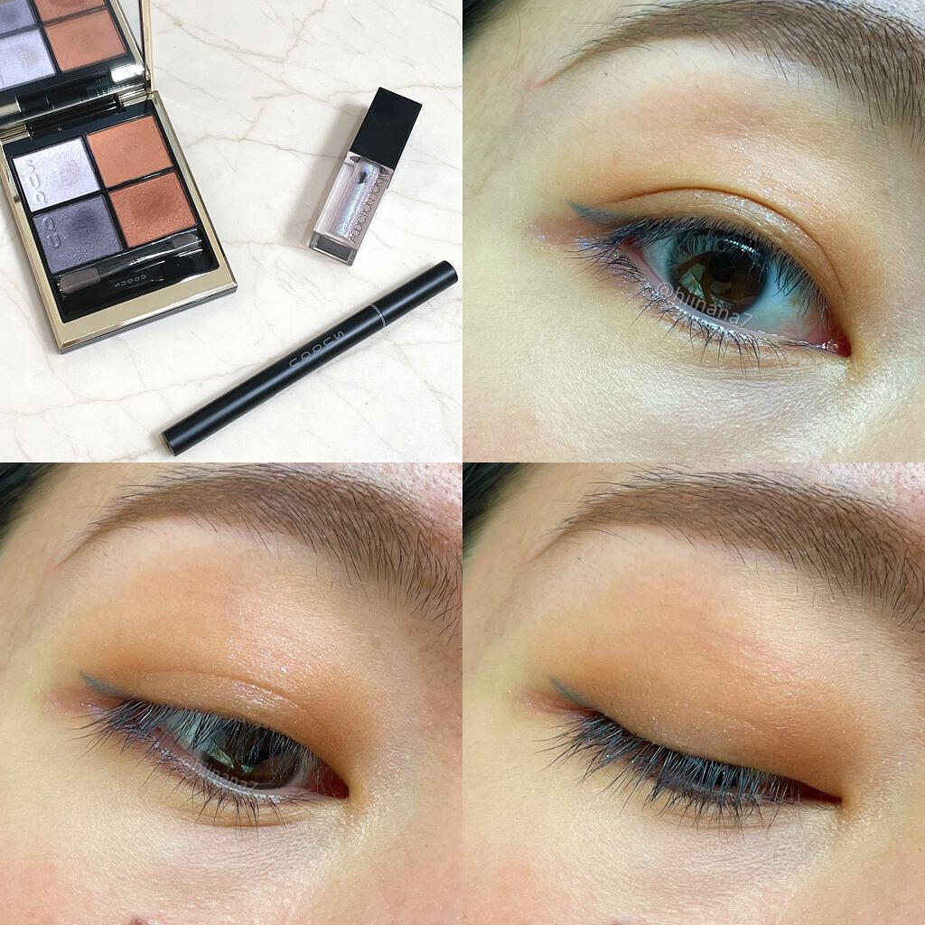 ザ リキッド アイシャドウ　ウルトラスパークル/ADDICTION/リキッドアイシャドウを使ったクチコミ（2枚目）