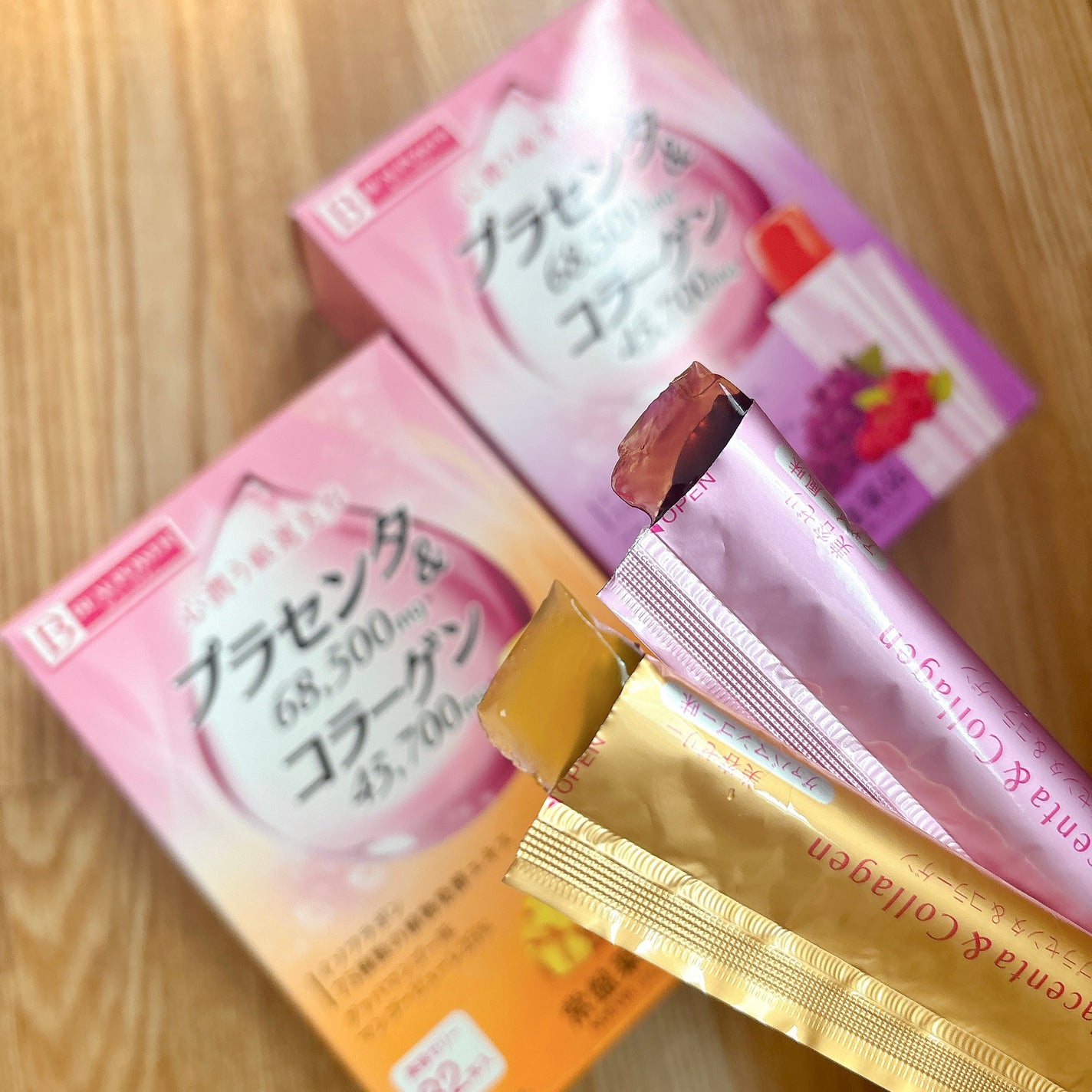 プラセンタ・コラーゲン<ゼリー>/ビューパワー/食品を使ったクチコミ(2枚目)