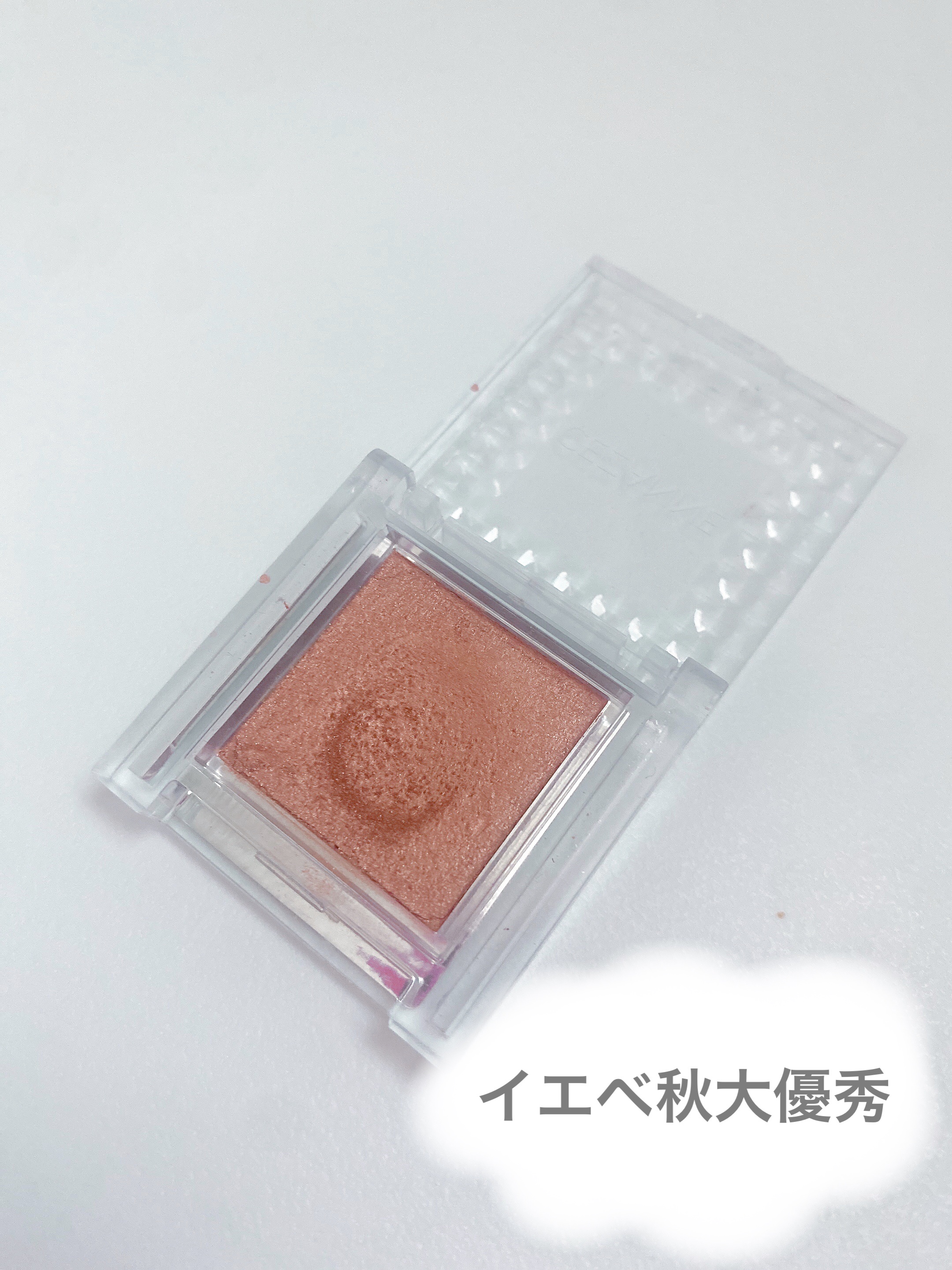 シングルカラーアイシャドウ/CEZANNE/単色アイシャドウを使ったクチコミ（1枚目）