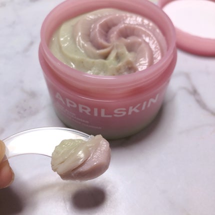 ピンクアロエメレンゲクレンザー/APRILSKIN/その他洗顔料を使ったクチコミ(3枚目)