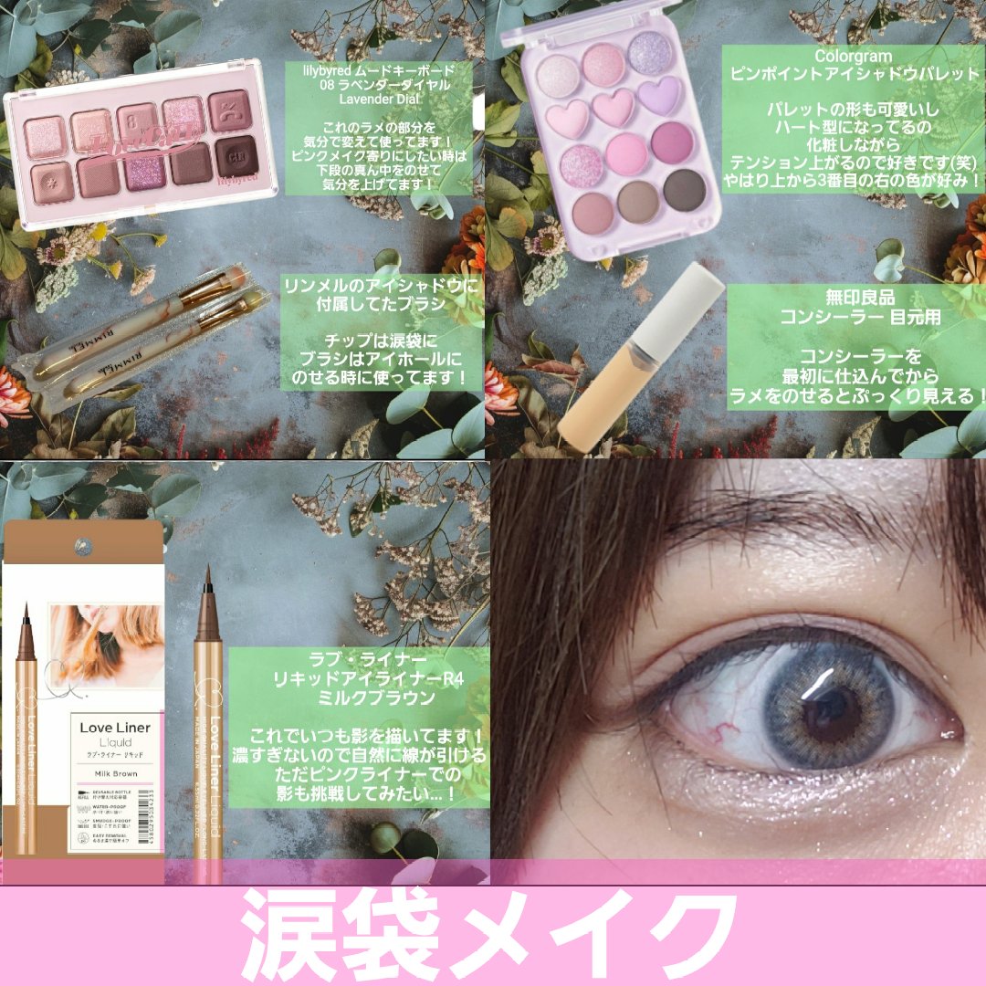 目元チュートリアルアイパレット/Colorgram/アイシャドウパレットを使ったクチコミ（1枚目）