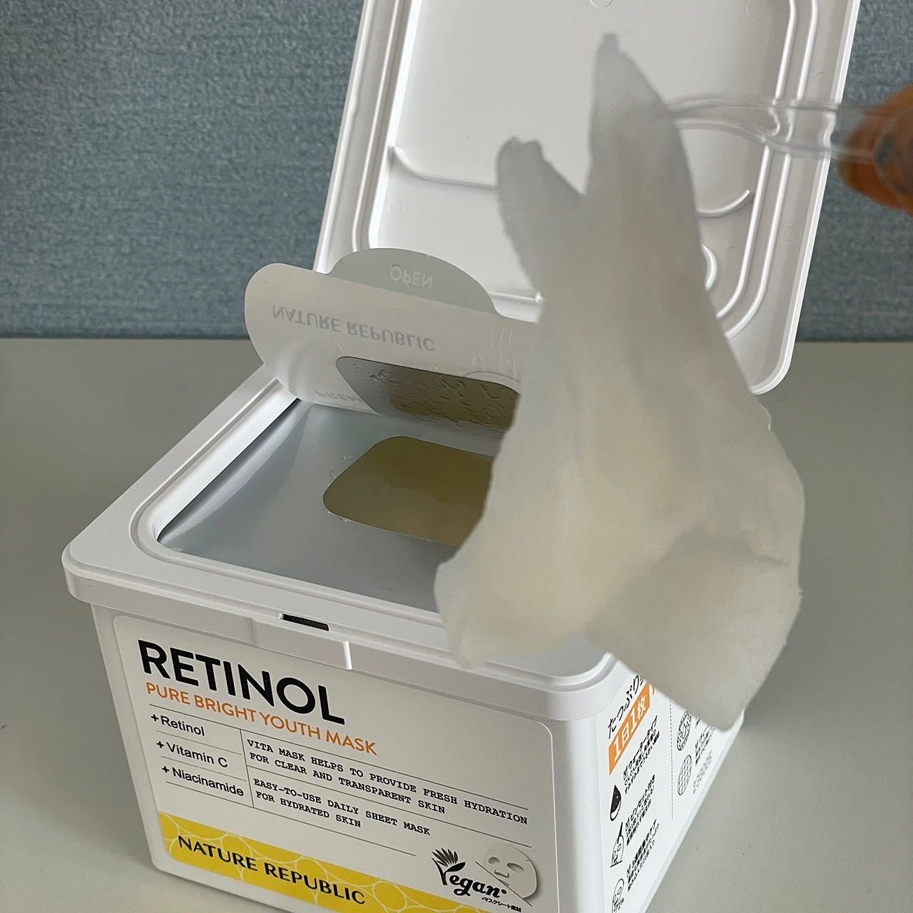 キューブマスク プロポリス/ネイチャーリパブリック/シートマスク・パックを使ったクチコミ(6枚目)