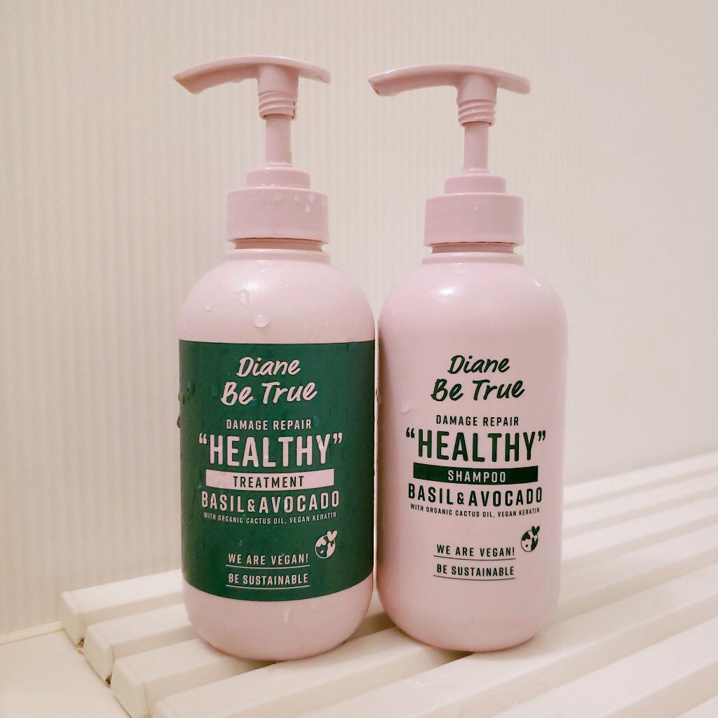 Diane Be True（ダイアンビートゥルー）/HEALTHY / ダメージ /シャンプー＆トリートメント シャンプー 詰替え用/ダイアンビートゥルー/市販シャンプーを使ったクチコミ（1枚目）