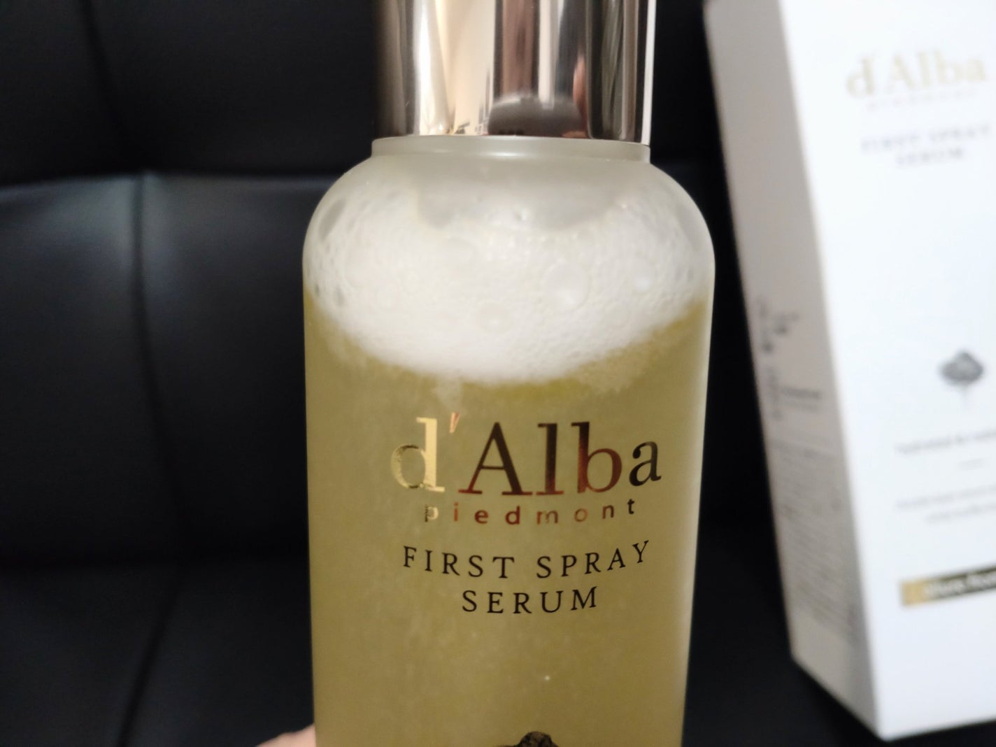 ダルバ ホワイトトリュフファーストスプレーセラム/ダルバ/ミスト状化粧水を使ったクチコミ(4枚目)