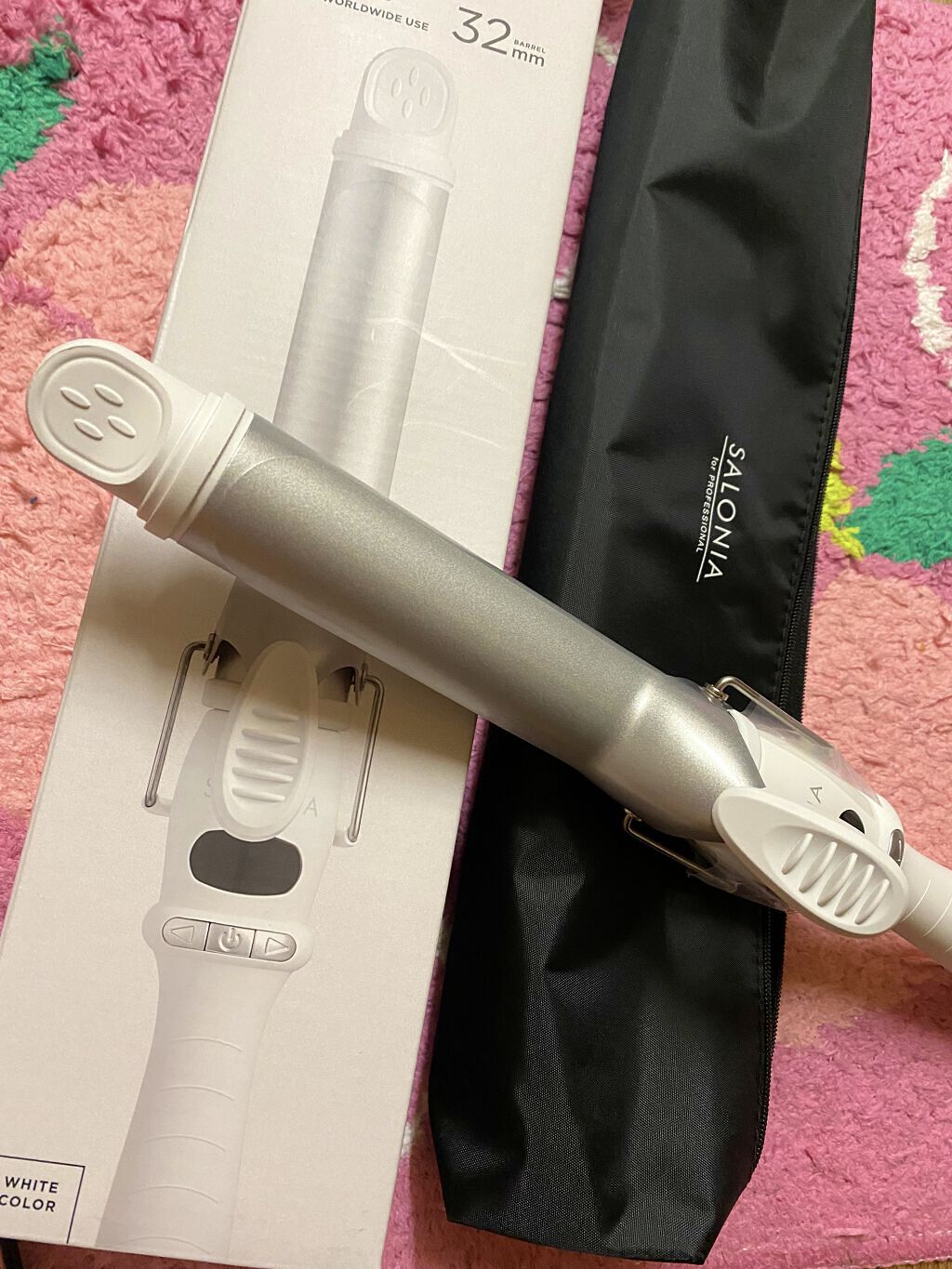 セラミックカール ヘアアイロン/SALONIA/カールアイロンを使ったクチコミ（1枚目）