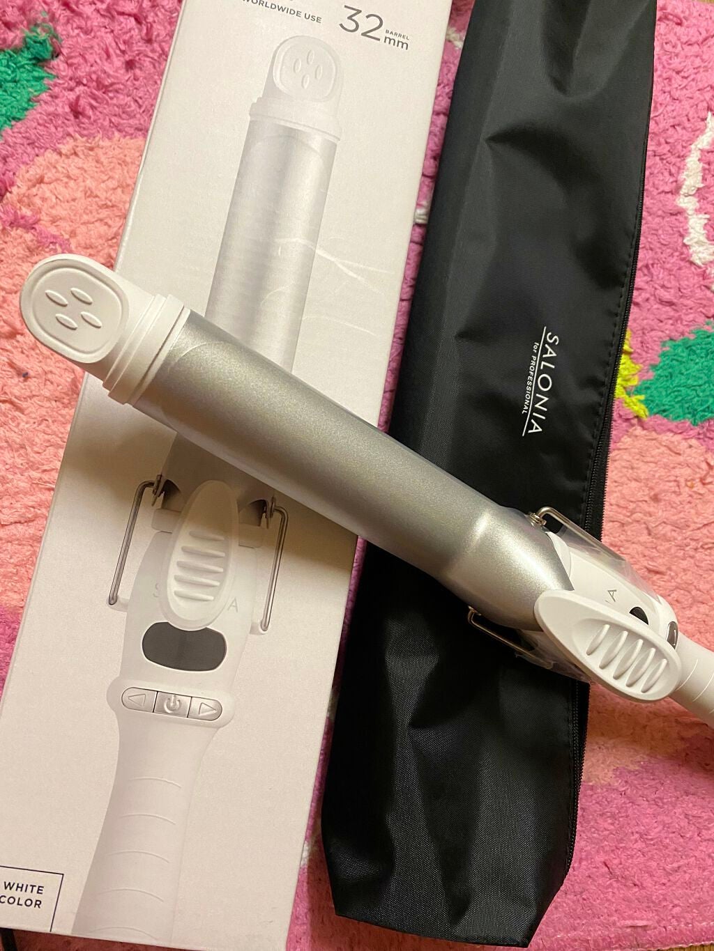 セラミックカール ヘアアイロン/SALONIA/カールアイロンを使ったクチコミ(1枚目)