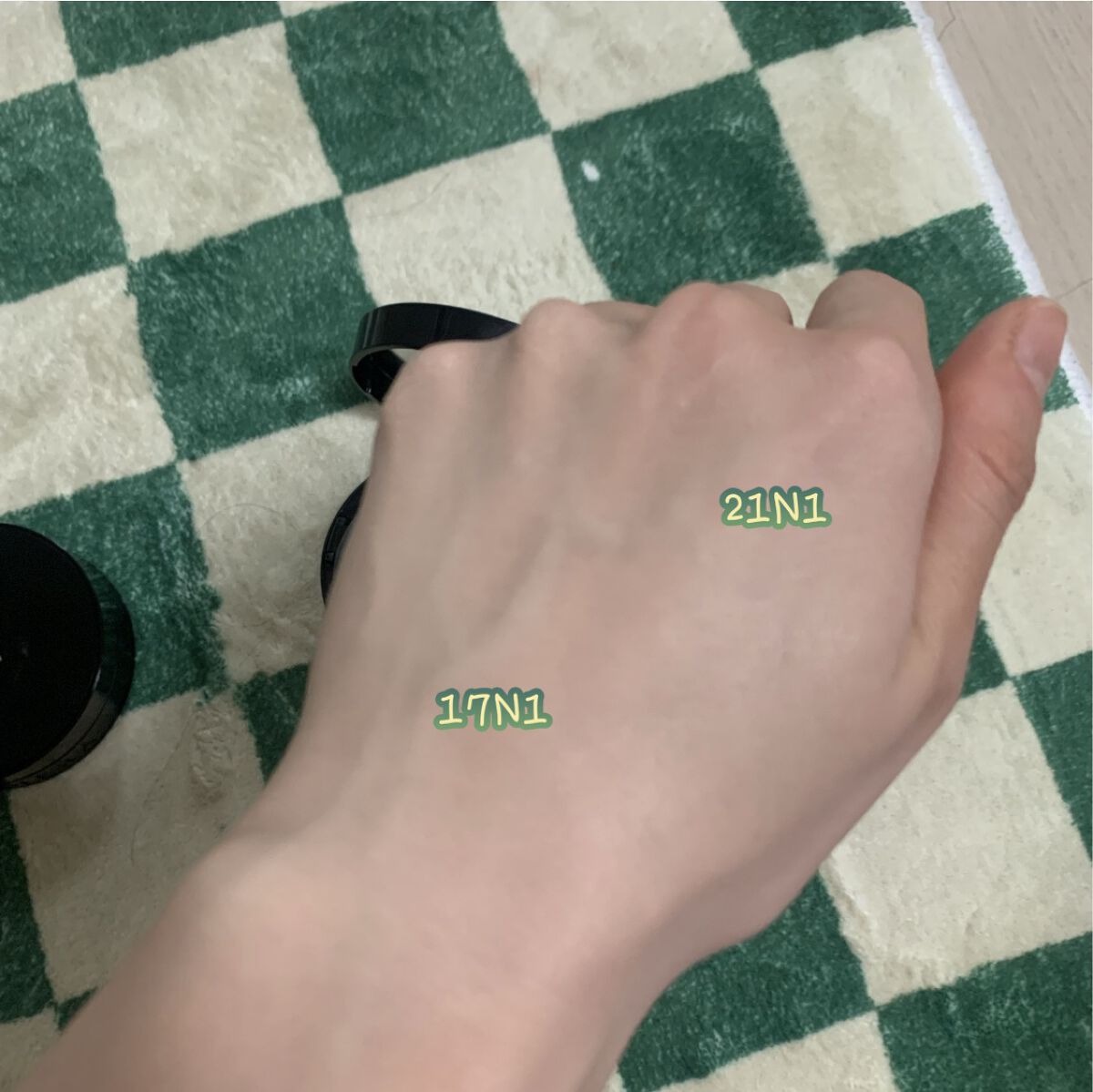 ブラック クッション/HERA/クッションファンデーションを使ったクチコミ（3枚目）