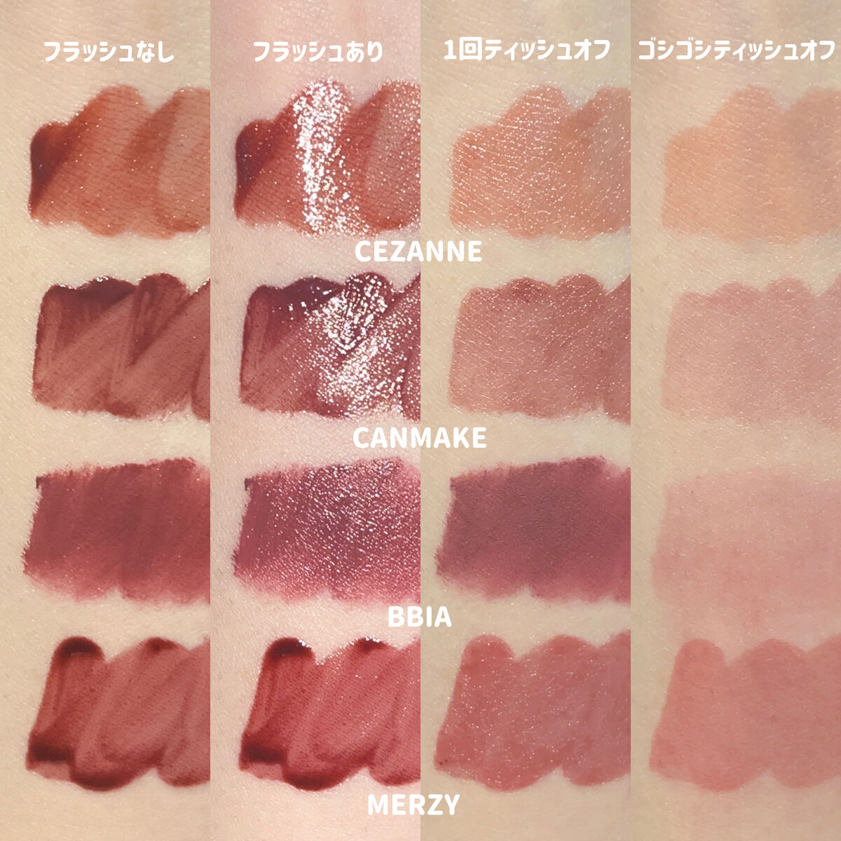 ラストベルベットティント V37 忘れたふり/BBIA/リップティントを使ったクチコミ（3枚目）