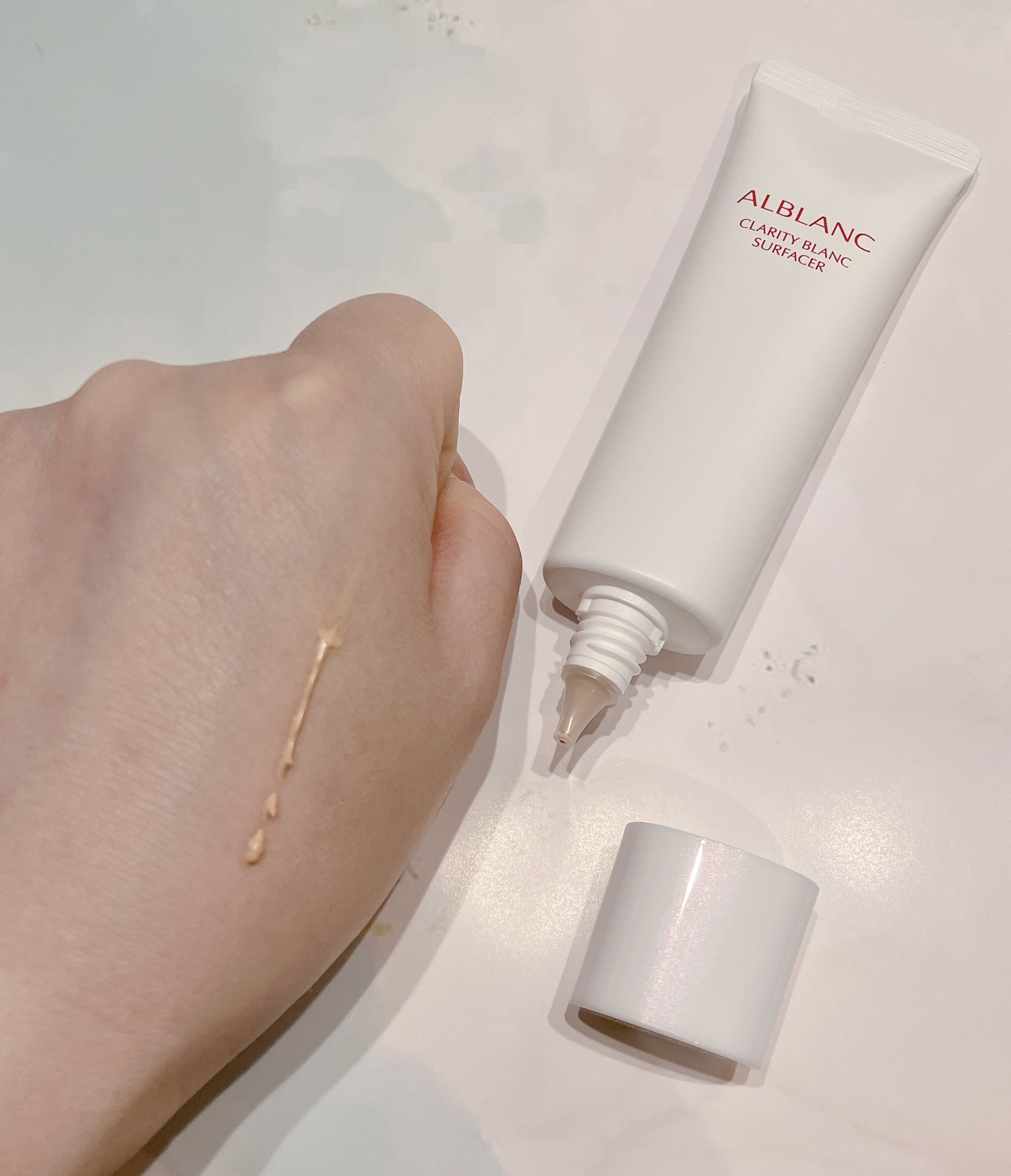 クラリティブラン サーフェイサー/ALBLANC/化粧下地を使ったクチコミ（1枚目）